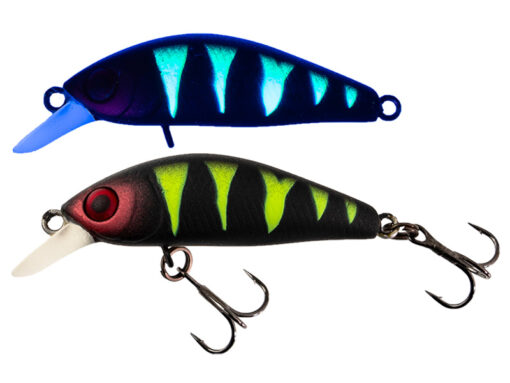 JACKALL CHUBBY MINNOW 35 | UV MAT BLACK PERCH